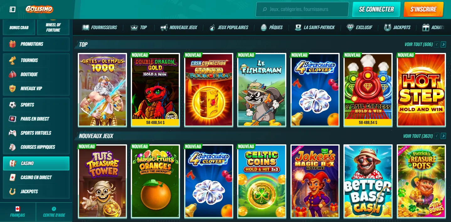 Les meilleurs bonus de bienvenue en CAD sur un Top casino en ligne Canada